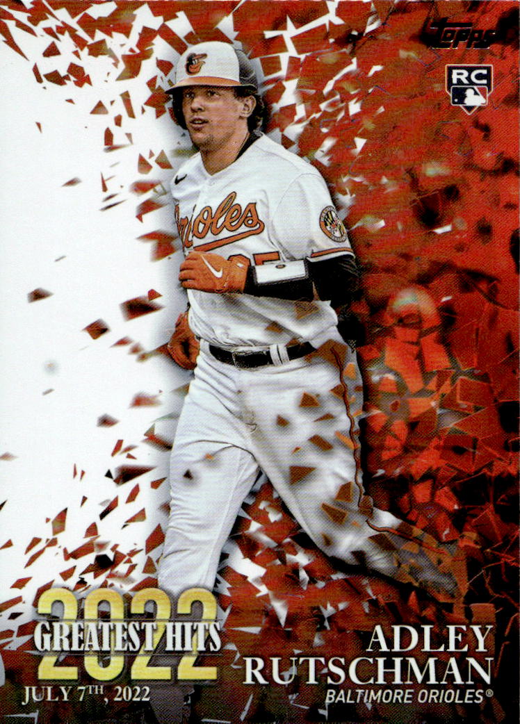 Rookie 2022 Greatest Hits ADLEY RUTSCHMAN 2023 Topps Series 1 Baseball
