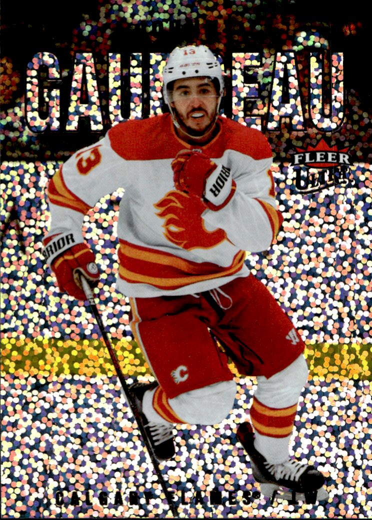 Speckled Rainbow Foil JOHNNY GAUDREAU 21-22 UD Fleer Ultra