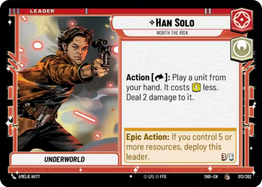 Leader - HAN SOLO - Unlimited Shadows of the Galaxy