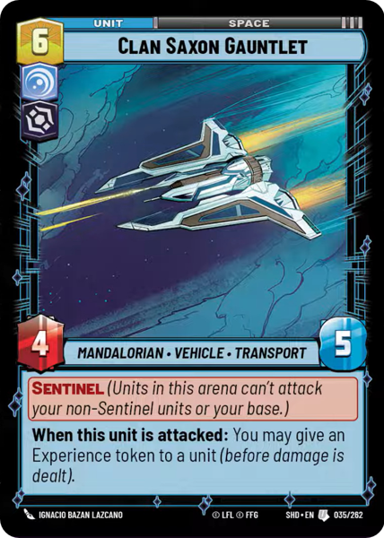 CLAN SAXON GAUNTLET - Unlimited Shadows of the Galaxy