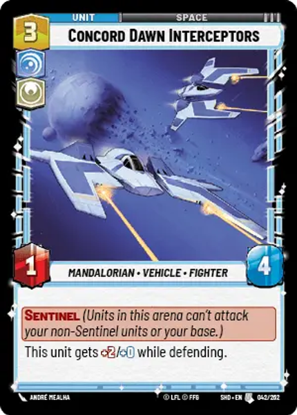 CONCORD DAWN INTERCEPTORS - Unlimited Shadows of the Galaxy