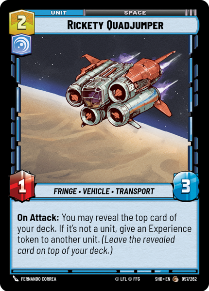 RICKETY QUADJUMPER - Unlimited Shadows of the Galaxy