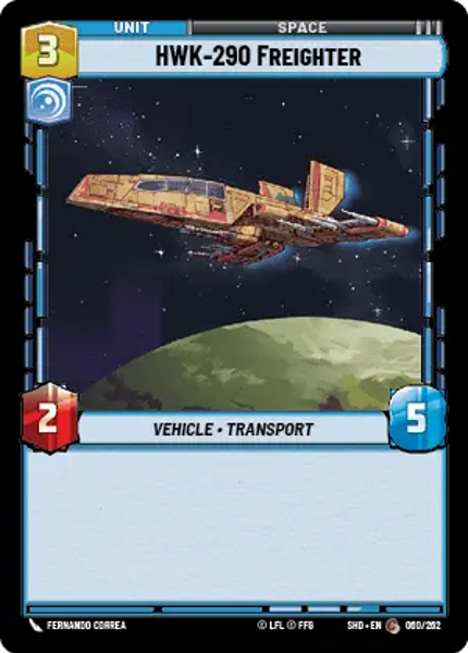 HWK-290 FREIGHTER - Unlimited Shadows of the Galaxy