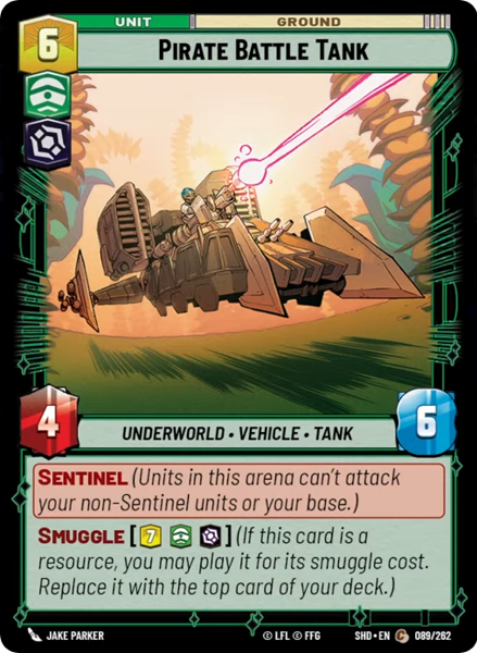 PIRATE BATTLE TANK - Unlimited Shadows of the Galaxy