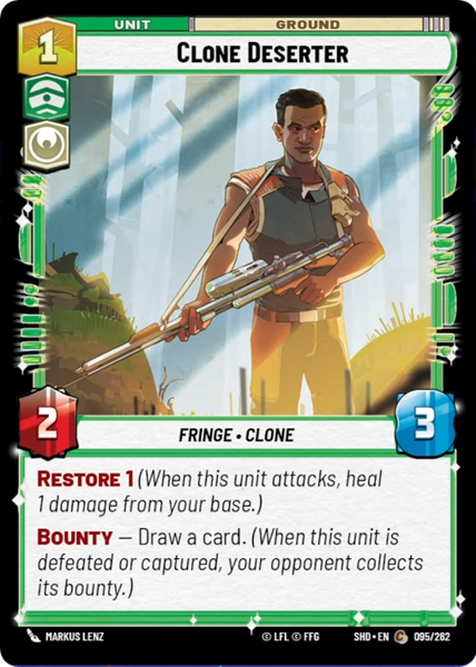 CLONE DESERTER - Unlimited Shadows of the Galaxy