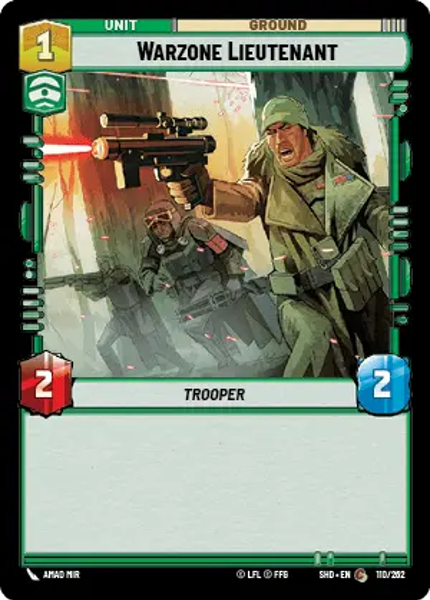 WARZONE LIEUTENANT - Unlimited Shadows of the Galaxy