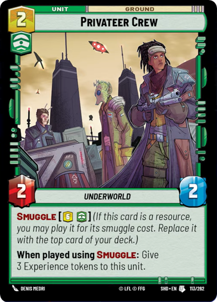 PRIVATEER CREW - Unlimited Shadows of the Galaxy