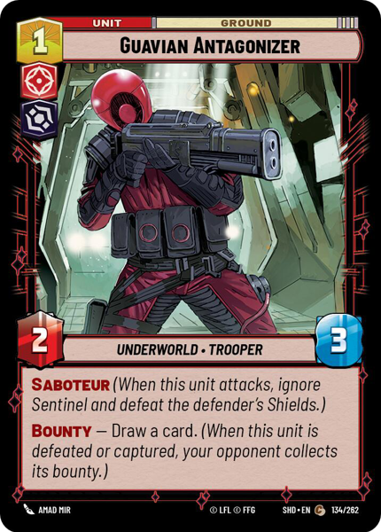 GUAVIAN ANTAGONIZER - Unlimited Shadows of the Galaxy