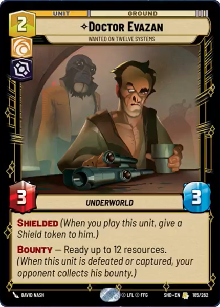 DOCTOR EVAZAN - Unlimited Shadows of the Galaxy