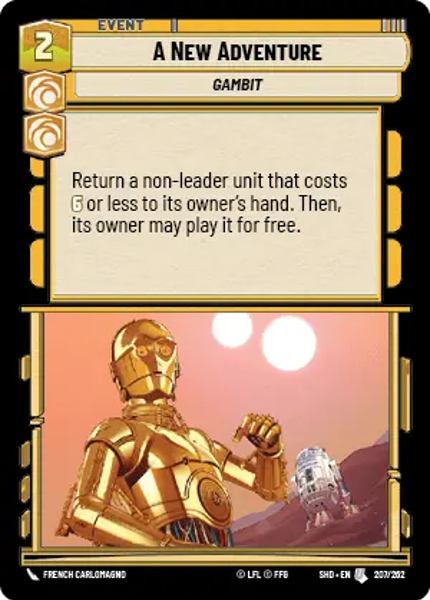 A NEW ADVENTURE - Unlimited Shadows of the Galaxy