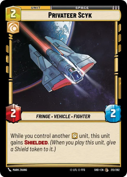 PRIVATEER SCYK - Unlimited Shadows of the Galaxy