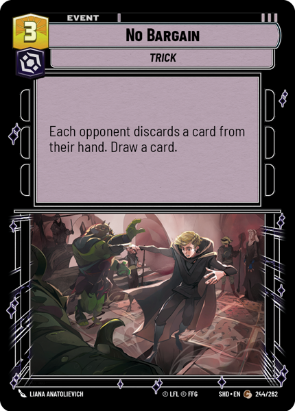 NO BARGAIN - Unlimited Shadows of the Galaxy