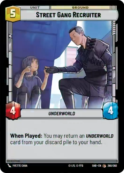 STREET GANG RECRUITER - Unlimited Shadows of the Galaxy