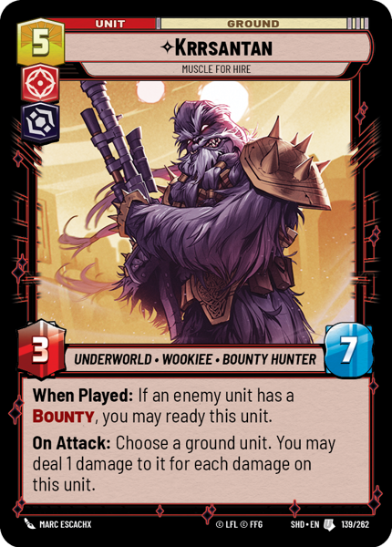 Foil - KRRSANTAN - Unlimited Shadows of the Galaxy