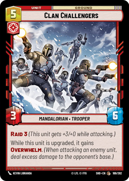 Foil - CLAN CHALLENGERS - Unlimited Shadows of the Galaxy