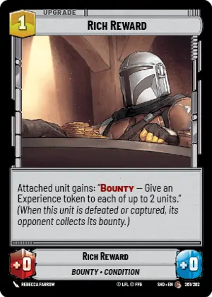 Foil - RICH REWARD - Unlimited Shadows of the Galaxy