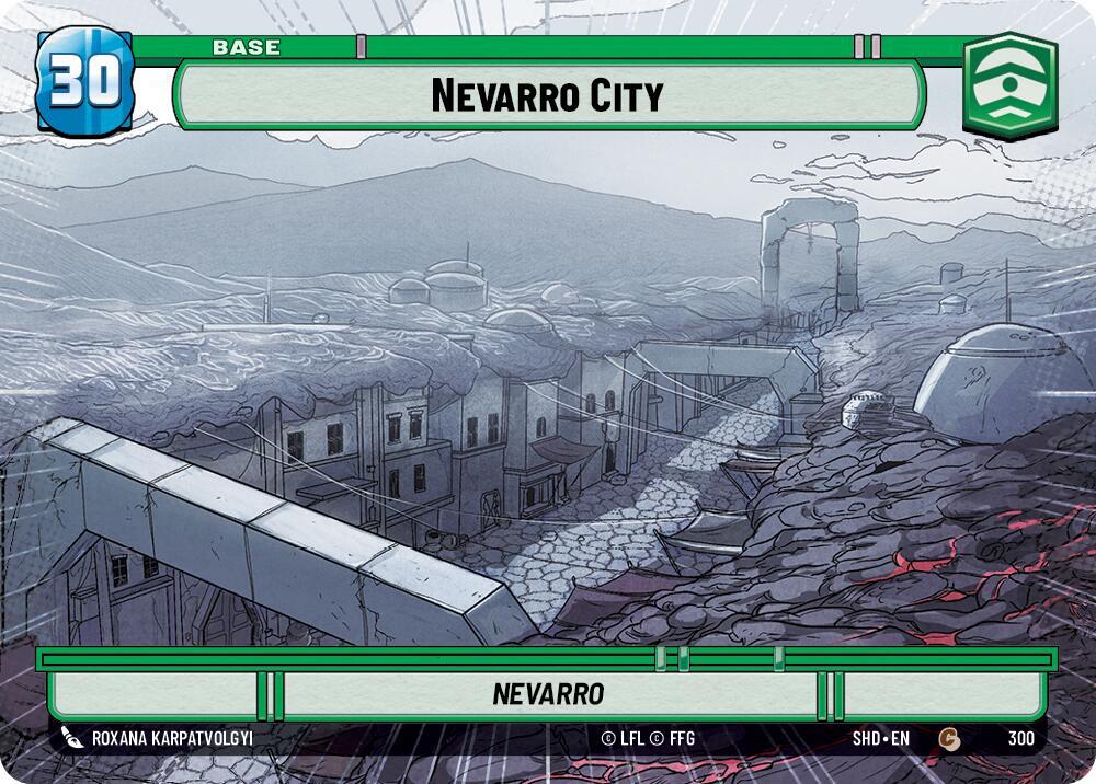 Hyperspace - Base - NEVARRO CITY/SHIELD TOKEN - Unlimited Shadows of the Galaxy