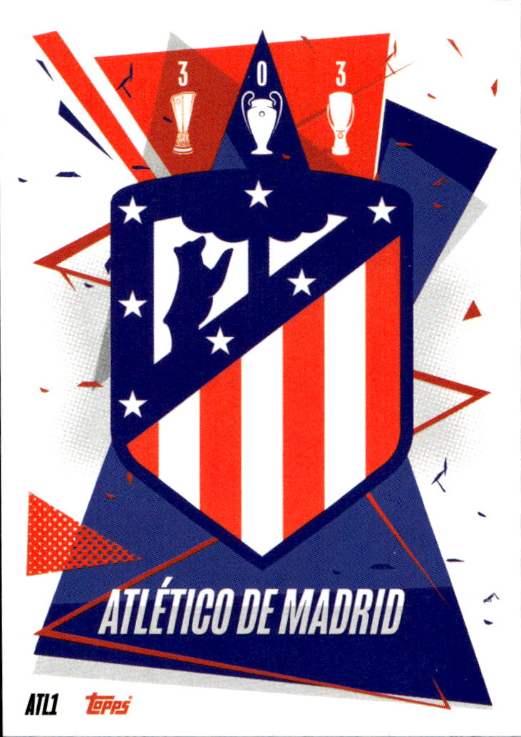 Club Badge ATLETICO MADRID 20-21 Match Attax UCL