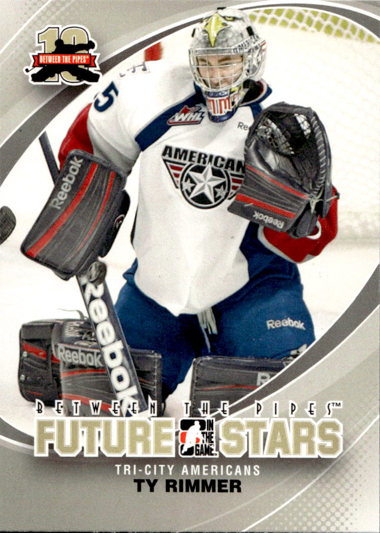 Future Stars TY RIMMER 11-12 In the Game Between the Pipes