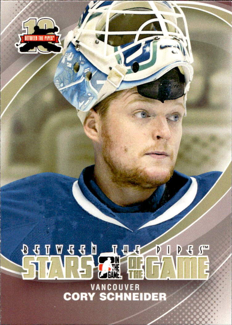 Stars of the Game CORY SCHNEIDER 11-12 In the Game Between the Pipes