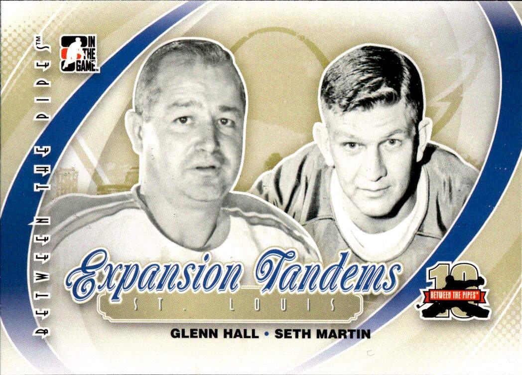 Expansion Tandems GLENN HALL/SETH ARTIN 11-12 In the Game Between the Pipes