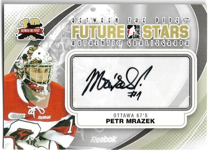 Auto Future Stars PETR MRÁZEK 11-12 In the Game Between the Pipes