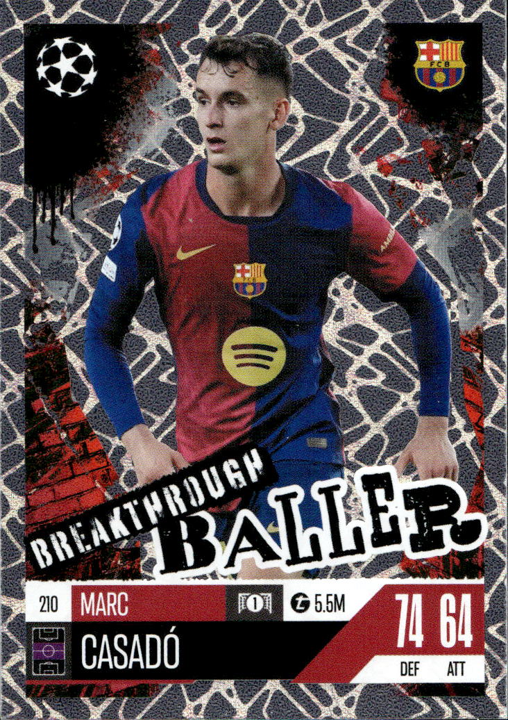 Breaktrough Baller MARC CASADO 24-25 Match Attax Extra UCL