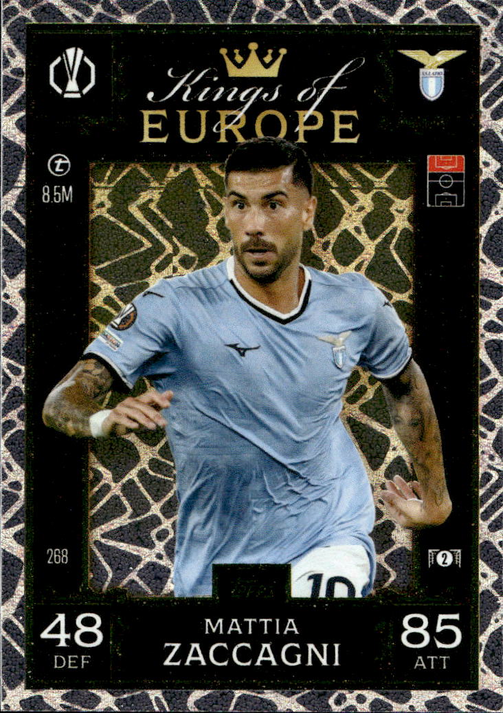 Kings of Europe MATTIA ZACCAGNI 24-25 Match Attax Extra UCL