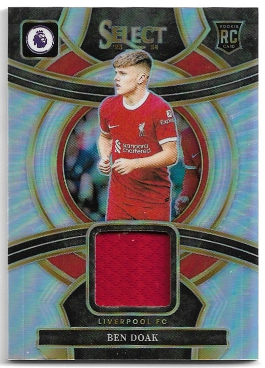 Jersey Rookie Select Swatches BEN DOAK 23-24 Panini Select Premier League Soccer