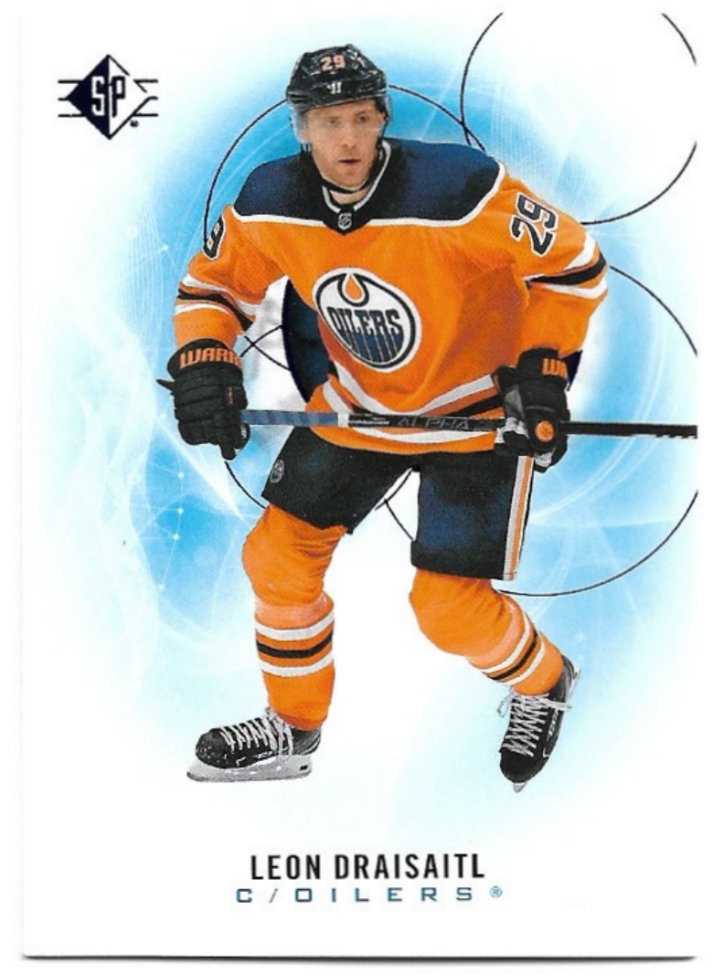 Blue LEON DRAISAITL 20-21 UD SP Hockey
