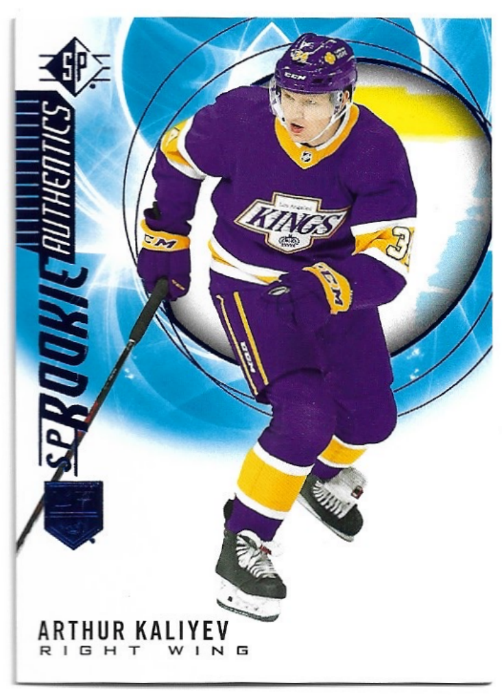 SP Rookie Authetics ARTHUR KALIYEV 20-21 UD SP Hockey