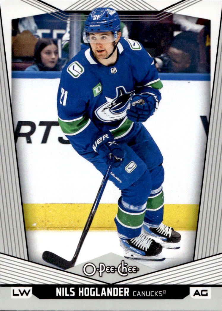 NILS HOGLANDER 24-25 UD O-Pee-Chee OPC
