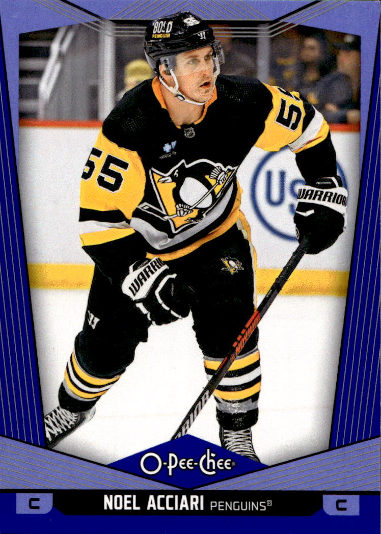 Blue Border NOEL ACCIARI 24-25 UD O-Pee-Chee OPC