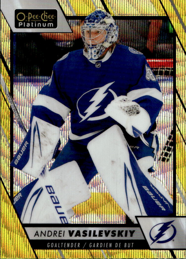 Neon Yellow Surge ANDREI VASILEVSKIY 23-24 UD O-Pee-Chee OPC Platinum