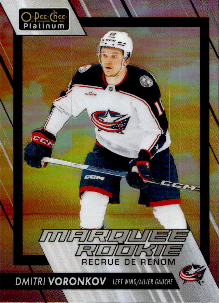 Sunset Marquee Rookie DMITRI VORONKOV 23-24 UD O-Pee-Chee OPC Platinum