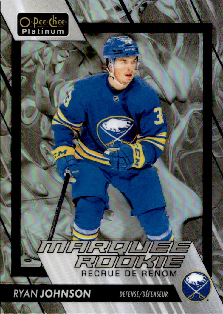 Liquid Metal Marquee Rookie RYAN JOHNSON 23-24 UD O-Pee-Chee OPC Platinum /399
