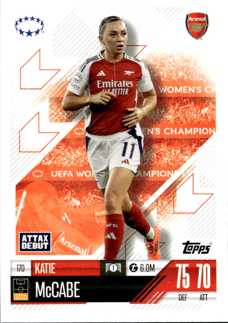 KATIE MCCABE 24-25 Match Attax Extra UCL