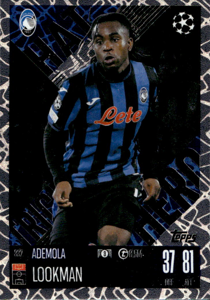 Hat Trick Hero ADEMOLA LOOKMAN 24-25 Match Attax Extra UCL