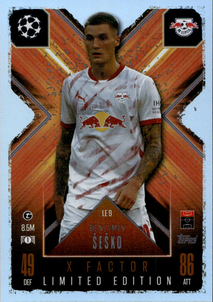 Limited Edition X-Factor BENJAMIN SESKO 24-25 Match Attax Extra UCL