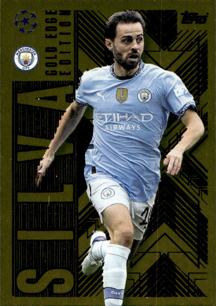 Gold Edge Edition BERNARDO SILVA 24-25 Match Attax Extra UCL