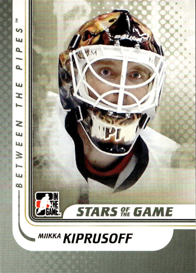 MIIKKA KIPRUSOFF 10-11 In the Game Between the Pipes