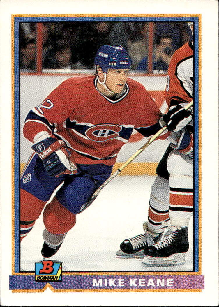 MIKE KEANE 91-92 Bowman (lehce horší růžek)