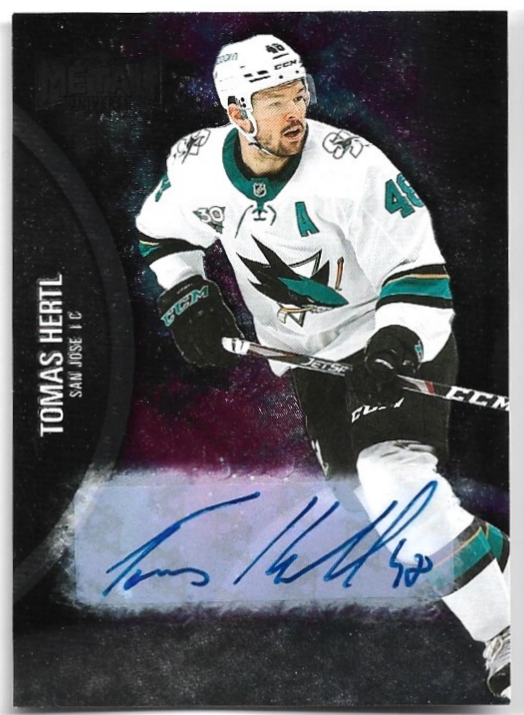 Auto TOMÁŠ HERTL 21-22 UD Metal Universe