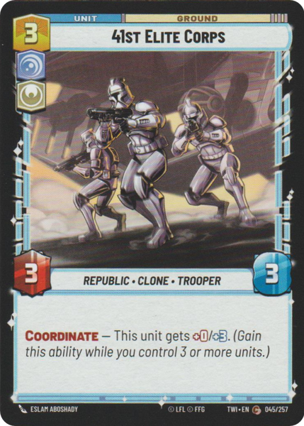 41ST ELITE CORPS - Unlimited Twilight of the Republic