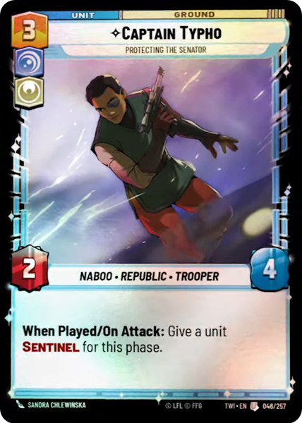 CAPTAIN TYPHO - Unlimited Twilight of the Republic