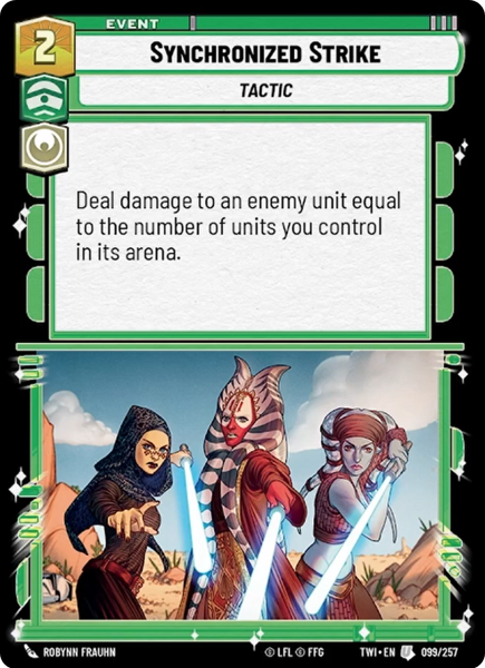 SYNCHRONIZED STRIKE - Unlimited Twilight of the Republic