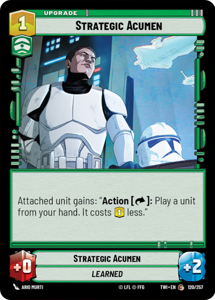 STRATEGIC ACUMEN - Unlimited Twilight of the Republic