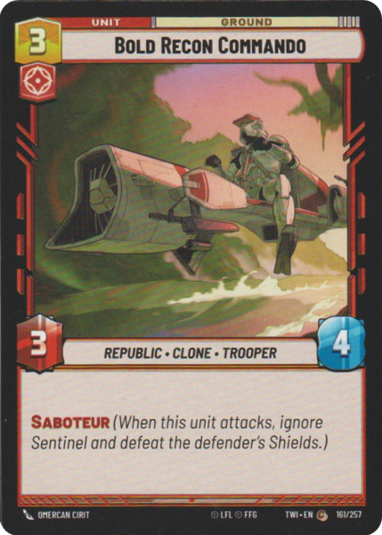 BOLD RECON COMMANDO - Unlimited Twilight of the Republic