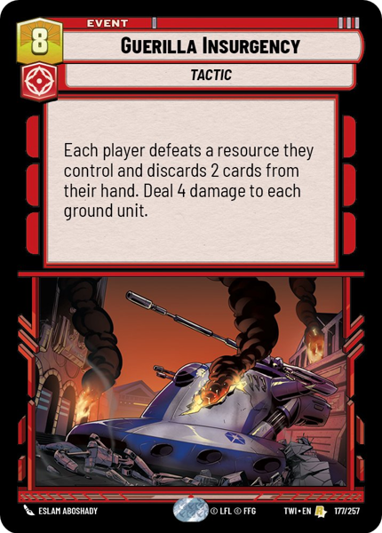 GUERILLA INSURGENCY - Unlimited Twilight of the Republic
