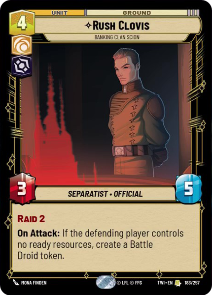 RUSH CLOVIS - Unlimited Twilight of the Republic